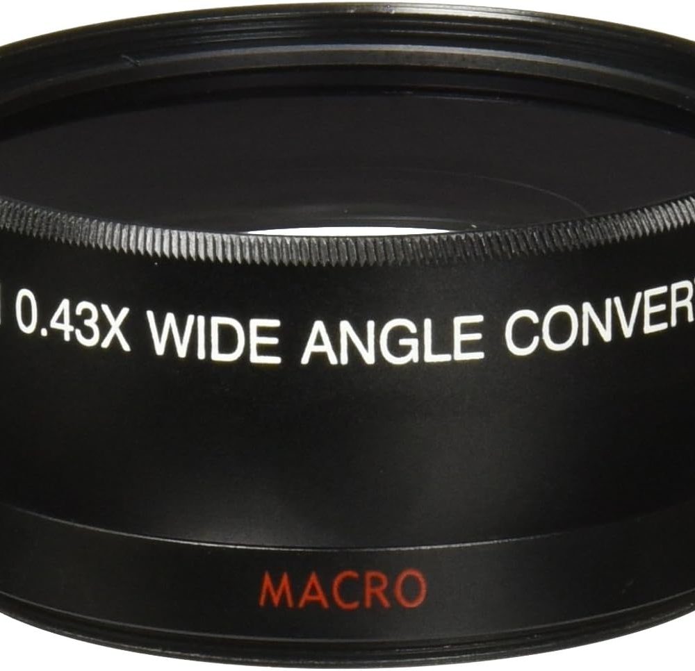 Vivitará 4358W 0.43X 58mm Wide Angle Lens,Black